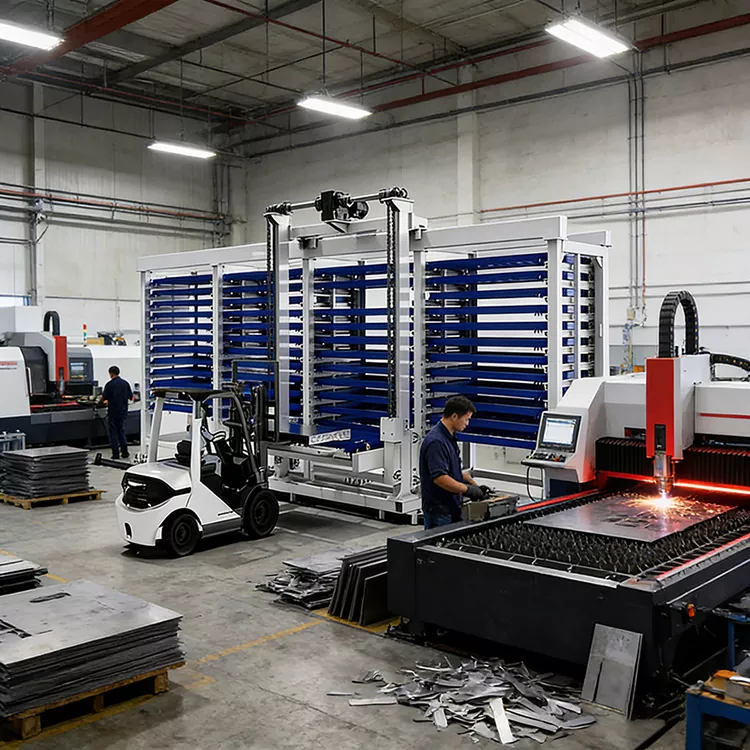 1530 Automatic Sheet Metal Storage